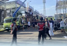 Sat Samapta Polres Badung Jaga Kamtibmas Caka Festival