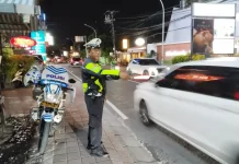 Padat Aktivitas Wisata Malam, Polisi Atur Lalin di Canggu dan Kerobokan