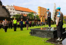 Apel Ops Cipkon Agung Tekankan Disiplin dan Pelayanan
