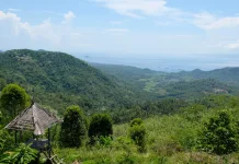 Indahnya Panorama Bukit Putung Desa Duda Timur Karangasem