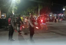 Polres Badung Gelar Patroli Biru Cegah Aksi Premanisme