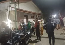 Polsek Kuta Utara Amankan Sholat Tarawih di Masjid Al-Hasanah Canggu