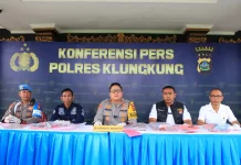 Polres Klungkung Ungkap Kasus Narkoba, Lima Orang Diamankan