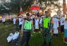 Polri Amankan Tradisi Suci Melasti