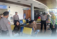 Polres Badung Sampaikan Pesan Kamtibmas di Terminal Mengwi
