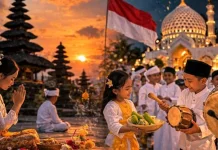 Perayaan Dua Hari Besar Keagamaan Pererat Toleransi di Bali