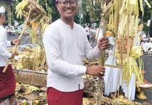 Tawur Agung kesanga di Catus Pata Kota Denpasar