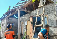 Angin Kencang Terjang Yehembang, Puluhan Atap Rumah Rusak