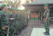 Kasdim Tabanan Tekankan Disiplin dan Loyalitas Prajurit TNI
