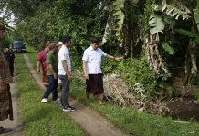 Tinjau Rencana Perbaikan Jalan, Bupati Kembang: Drainase Harus Kuat