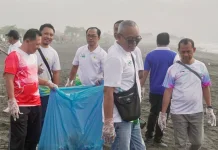 PLN UP2D Bali Gelar Aksi Bersih Pantai Dukung Lingkungan dan Pariwisata