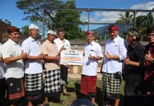 Gubernur Bali Gelontorkan Rp1 Miliar untuk Perbaikan Pura Luhur Pucak Tinggah