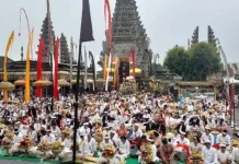 Pemedek Pura Ulun Danu Batur  Diimbau Tidak Gunakan Plastik Sekali Pakai