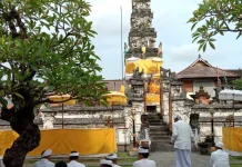 Bhakti Penganyar di Pura Agung Jagatnata Kota Denpasar