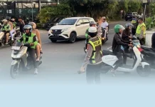 Operasi Hunting di Simpang Tiyingtutul Tindak 15 Pelanggar Lalin