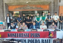Polisi Bali Ringkus Buronan Narkotika dan Pencucian Uang Jaringan Internasional