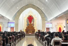 Toleransi di Puja Mandala, Ibadah Jumat Agung dan Salat Jumat Berlangsung Lancar