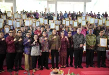 Pemerintah Kabupaten Gianyar Terima Tiga Sertifikat HKI