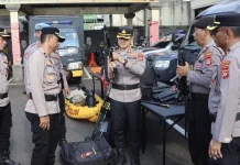 Kapolres Badung Cek  Sarpras, Antisipasi Dinamika Kamtibmas Global