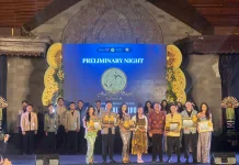 Polsek Gianyar Amankan Preliminary Night Jegeg Bagus 2026