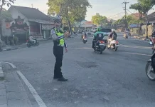 Polres Badung Pastikan Arus Lalin Lancar
