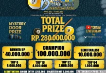 Ratusan Atlet Biliar Bersaing di Turnamen Nasional 9 Ball Bali HC 4 dan 5