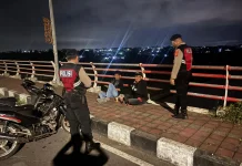 Patroli Malam Samapta Polres Klungkung Antisipasi 3C dan Balap Liar