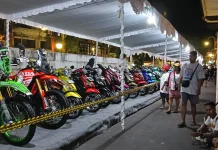 Ratusan Motor Adu Kecantikan di Depan Pasar Rakyat Gianyar