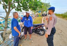 Polairud Jembrana Jaga Pesisir Lewat Dialog Humanis