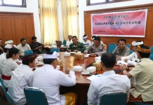 Bupati Satria Pimpin Rakortas Persiapan Pilkel Serentak Klungkung 2026