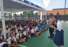 Polsek Kuta Utara Manfaatkan Jumat Curhat Cegah Kenakalan Remaja dan Bullying