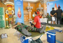 Bank Mandiri Gelar Donor Darah Massal di Bali