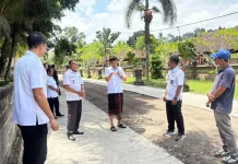 Anggaran BKK Bali, Tiga Ruas Jalan Desa Candikusuma Diperbaiki