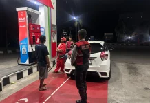 Jaga Kondusifitas, Samapta Polres Klungkung Rutin Gelar Patroli Malam