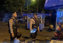 Tekan Potensi Gangguan Malam Hari, Raimas Polres Badung Susuri Jalur Rawan