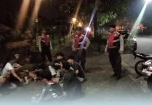 Patroli Malam Polres Badung  Tekan Potensi Kejahatan