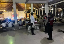 Samapta Polres Klungkung Amankan Fashion Show Jegeg Bagus