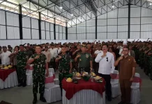 Danrem 163/Wira Satya Sosialisasikan Percepatan KDKMP di Desa Pering