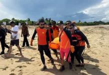 WNA Serbia Hilang Sehari, Ditemukan Terdampar di Pantai Mengiat
