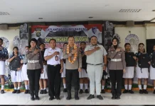 Polres Badung Ajak Pelajar Jadi Pelopor Keselamatan Berlalu Lintas