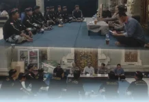 Jumat Curhat, Polres Badung Sosialisasikan Call Center 110