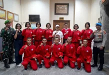 Bupati Satria Lepas 10 Duta Paskibraka Klungkung menuju Seleksi Provinsi Bali
