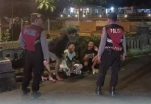 Polres Badung gelar Patroli Biru Ajak Generasi Muda jaga Kamtibmas