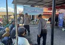Polsek Dawan Gelar Patroli KRYD, Jaga Kamtibmas di Goa Lawah dan Pelabuhan Tribuana