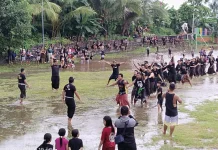 Permainan Kuno Tarian Rakyat Megoak Goakan Desa Panji