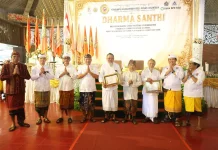 Wali Kota Denpasar Hadiri Dharma Santhi Nyepi, Tekankan Introspeksi dan Kebersama