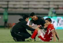 Cedera, Diego Campos Diragukan Tampil hingga Akhir Musim Bersama Bali United