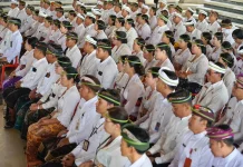 Bupati Satria Lantik 132 Pejabat: Tekankan Akselerasi Pelayanan dan Integritas