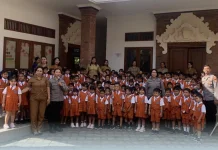 Satbinmas Polres Badung Edukasi Keselamatan dan Anti Kekerasan