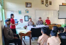 Polsek Ubud Sosialisasikan Bahaya Bullying dan Perundungan di Sekolah Dasar